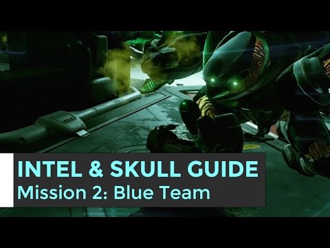Halo 5 - Intel and Skull Locations - Mission 2: Blue Team