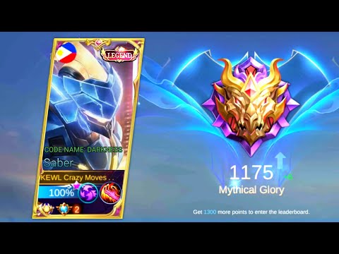 SABERPHOBIA IN HIGH RANK GAMEPLAY! TOP GLOBAL SABER