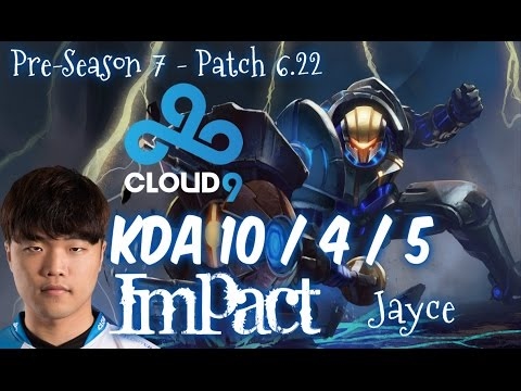 C9 Impact JAYCE vs EKKO Top - Patch 6.22 KR Rank