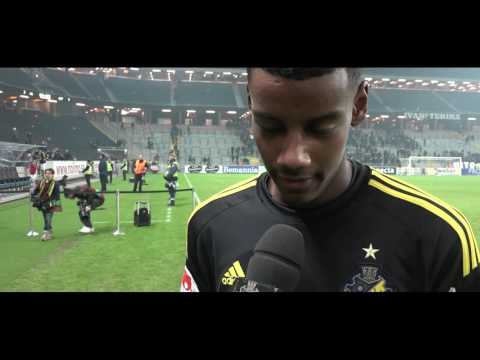 Isak gjorde 1-1 målet mot Kalmar i sista matchen 2016.