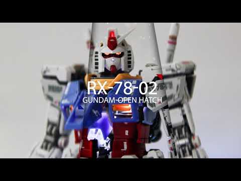 MG 1/100 RX 78-2 Gundam Ver.3.0 Open Hatch - Customized Build