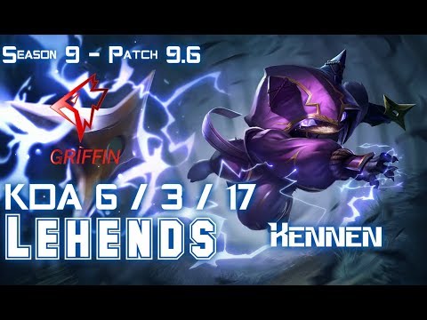 GRF Lehends KENNEN vs KARMA Supp - Patch 9.6 KR Ranked