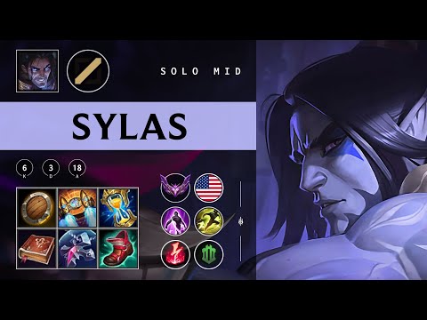 Sylas Mid vs Talon - NA Master Patch 25.22