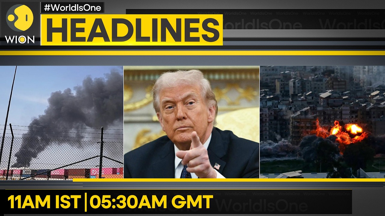 4.1 Earthquake Hits Iran's Bandar Abbas | Russian Strike on Kharkiv Kills Three | WION Headlines