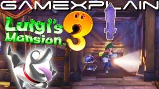 Luigi's Mansion 3 - Demo Playthrough + Finding All Three Hidden Swords (DIRECT FEED Gameplay)
