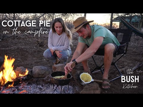 Cottage Pie in Potjie / Dutch Oven | The BUSH Kitchen