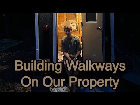 #226 - Building a Walkway On Our Campground