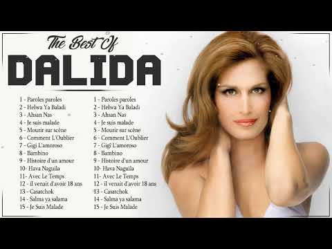 DALIDA best of album 2022 - Les plus belles chansons de DALIDA - DALIDA album complet