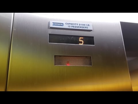 AWESOME Dover Hydraulic Elevator at Columbia House - Seattle WA