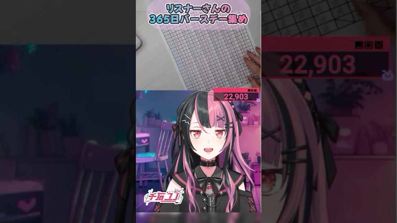 365人(＋うるう年1人)のお誕生日、集まりました！ #バンドリ #vtuber  #short