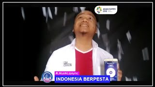 Indonesia Berpesta - Anji (Cover Video Lipsync) Theme Song AG 2018 by Upon