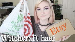 Witchcraft Haul 🌙🔮 Beginner Witch 💜