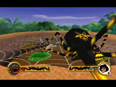 Disney Aladdin in Nasira's Revenge  Battel with Arachnid walkthrough11