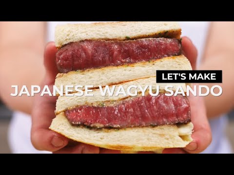 How to make JAPANESE WAGYU SANDO