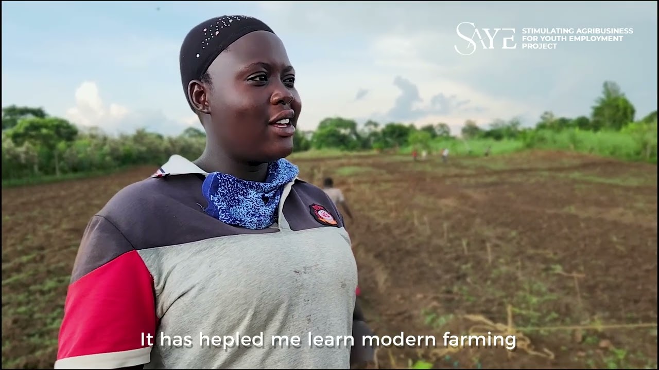 SAYE Project Empowering Youth in Iganga to Lead Agricultural Transformation