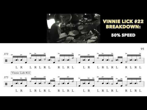 Vinnie Colaiuta LICK #22 - [ 24 Days Of Vinnie ]