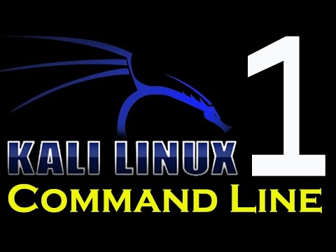 Kali Linux Command Line Tutorials 1 - Introduction