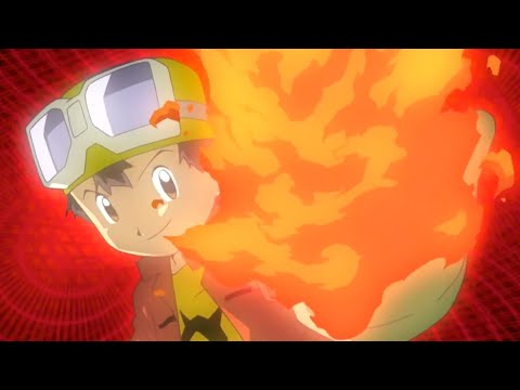 Digimon Frontier Hyper Spirit Evolution - KaiserGreymon & MagnaGarurumon [HD]