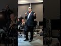 David Anthony with Jimmy Marando Swing Band - Song Sung Blue