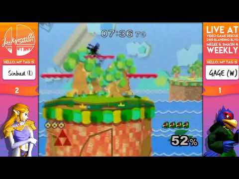 Jax Smash Weekly 1/4 - Gage(Falco) vs. Sinbad(Sheik) Grand Finals