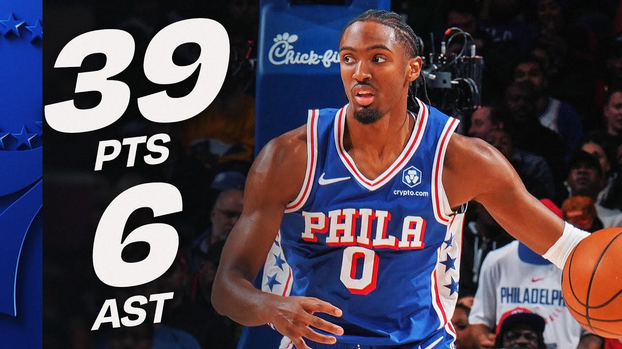 Tyrese Maxey WAS LIGHTS OUT vs Clippers | November 17, 2025