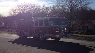preview picture of video 'Blue Ridge, VA - Engine 1 and Medic 12-1 Responding'