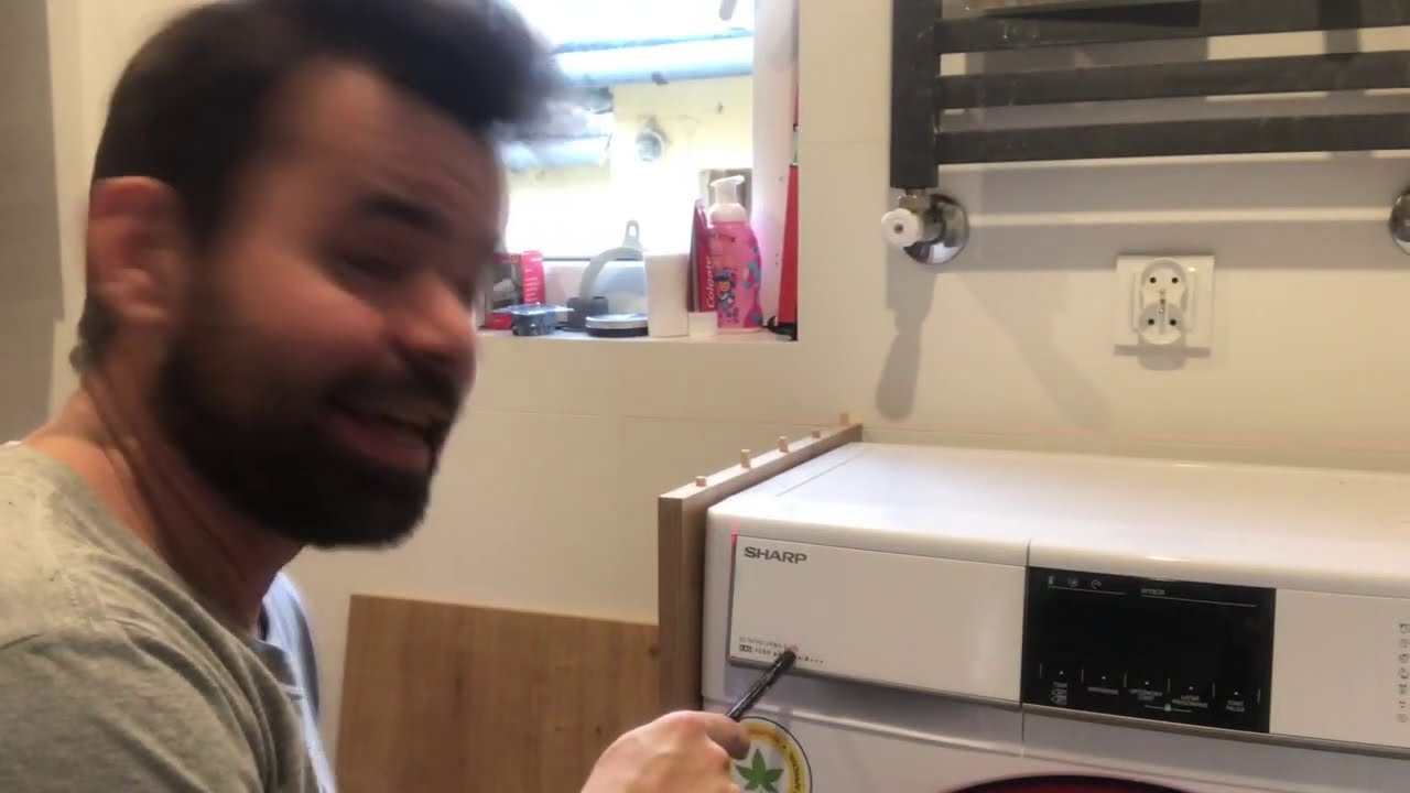 119 Zabudowa pralki z pomocą kreg pocket hole jig 320