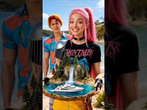 Rumi ficou encantado com ilha luxuosa de Jinu #shorts  #rumi #kpopdemonhunters #kpop