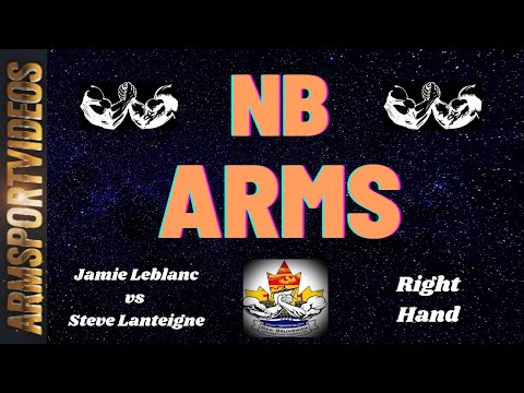 NB Arms - #4.Jamie Leblanc vs Steve Lanteigne (RH)