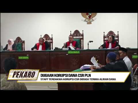 Staff Terdakwa Korupsi CSR Diduga Terima Aliran Dana