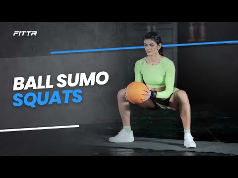 Ball Sumo Squats