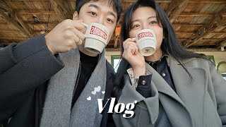 vlog, 경주 감포여행 (동해 일출, 황리단길)