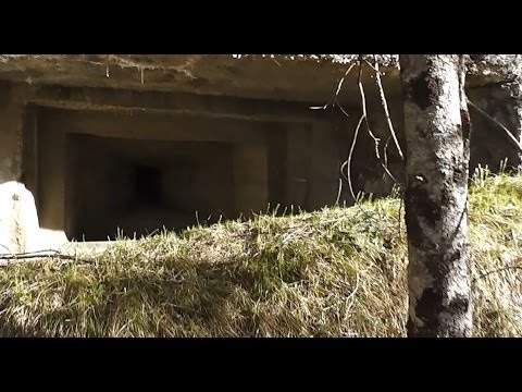 WW1 Relikte Teil 68 : Bunker neben der Straße in der Taleinfahrt "Nasswand" Dolomiten