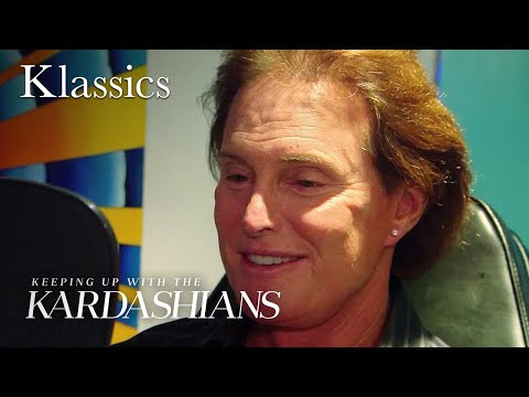 Bruce Jenner Gets His Ears Pierced With Rob's Help | KUWTK | E!