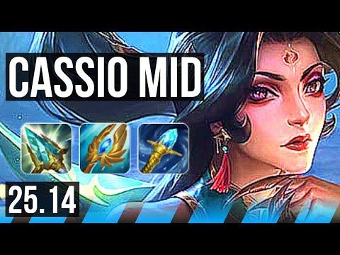 CASSIOPEIA vs XERATH (MID) | 1700+ games, 6/5/19 | KR Diamond | 25.14