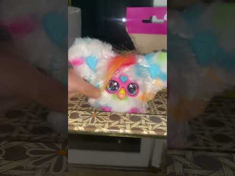 Furby furblets named Loo-Lay mini friends unbox with sacred. 