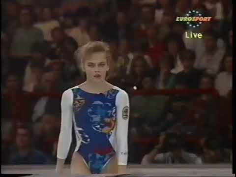 🥈 Henrietta Onodi 🇭🇺 FX EF 9.912 1992 World Championships