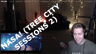 Chris REACTS to Dance Gavin Dance - NASA (Tree City Session 2)