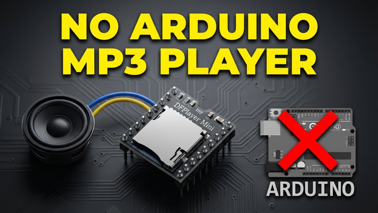 DFPlayer Mini Standalone MP3 Player | No Arduino Required | Button & Volume Control