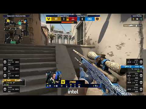 ZywOo AWP ace clutch vs ENCE