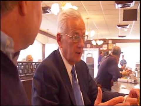 Treasury Secretary and Alcoa CEO Paul O' Neill at Ritters Diner (clip from My Tale of Two Cities)