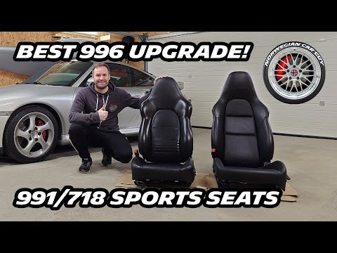 Best 996/986 upgrade! Installing 991/718 Sports Seats!