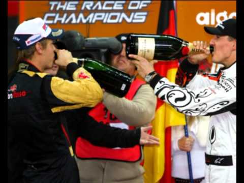 Sebastian Vettel and Michael Schumacher - My Hero (Foo Fighters)