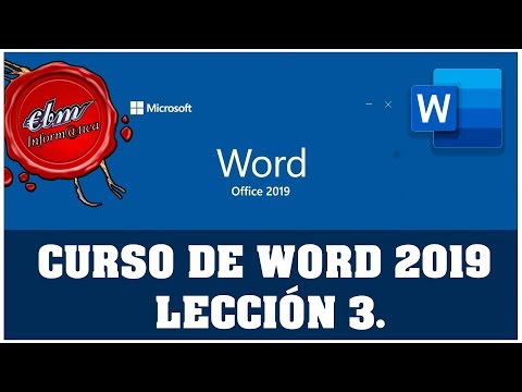 CURSO DE WORD 2019 DESDE CERO - 3 OPCIONES DE EDICION 1