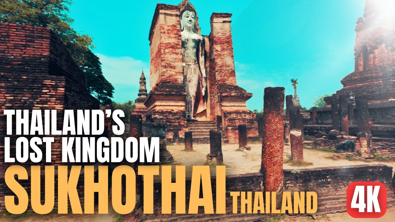 Embark on a fascinating walking tour of the historic Wat Mahathat in Sukhothai.