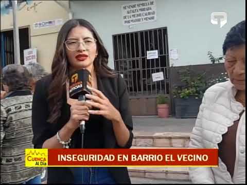 Inseguridad en barrio El Vecino