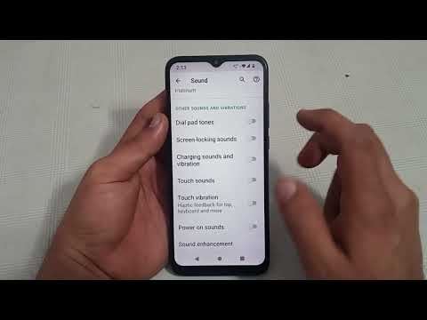 Motorola E13 mein touch vibration disable kaise karen, how to disable touch vibration in Motorola mo