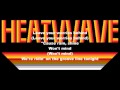 Heatwave - The Grooveline (1978) Lyrics