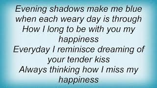 Skeeter Davis - My Happiness Lyrics