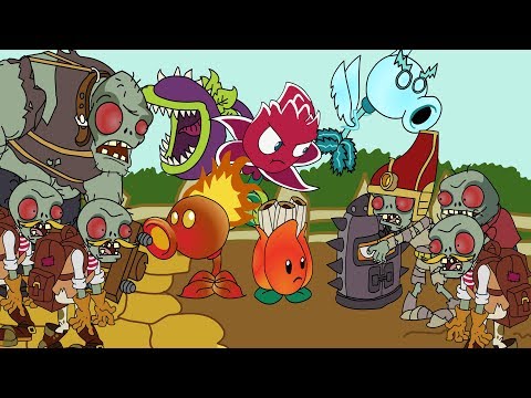 Plants vs. zombies ANIMATION Lost City PART 4 50K Subs SPECIAL